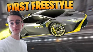 MK SCORES THE FIRST LAMBO FREESTYLE IN ROCKET LEAGUE!