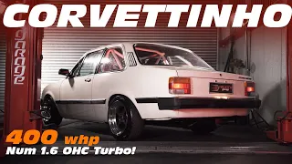 CORVETTINHO: o Chevette OHC 1.6 Turbo de 400 cv DE RODA | FlatOut Midnight