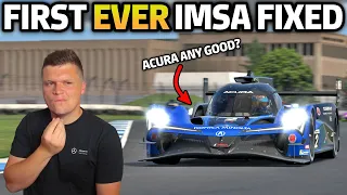 First EVER IMSA Fixed Race In The New ACURA GTP!