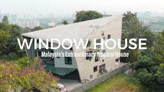 Asia's Most Extraordinary Homes | The Window House | Modern Concrete Design Architecture House Tour