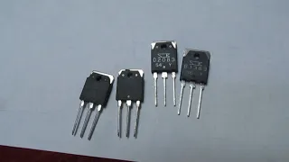 Don't buy any 2SD2083 and its complementary 2SB1383  transistors until you have watched this video