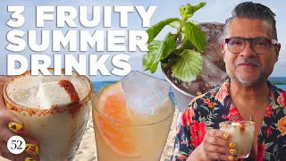 Rick Makes 3 Fresh Summer Drinks | Sweet Heat with Rick Martinez