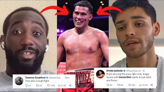 Boxers React to David Benavidez vs Caleb Plant