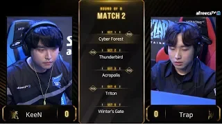 [2019 GSL S3] Code S Ro.8 Day1 Match2 KeeN vs Trap