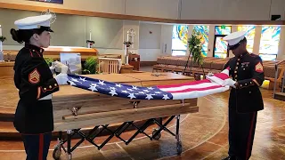 Marine Corps Funeral Honors for my father