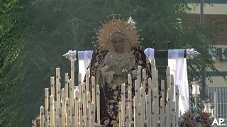 Procesion VIRGEN DE LOS DESAMPARADOS de ALCOSA 2024 | Glorias Sevilla