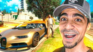 قراند : بوغاتي مصنوعة من الذهب 💰💵 - فتحت مشروع التصليح 😍🔥 | GTA V !!