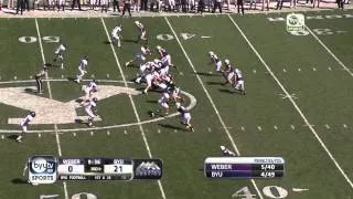 Weber State vs BYU Highlights (9/8/12)