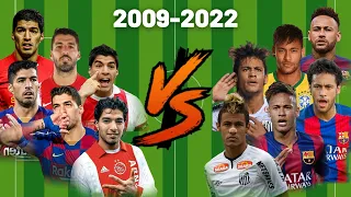Suárez vs Neymar💪(2009-2022)