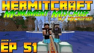 Minecraft Hermitcraft Vanilla - S3E51 - Monument Mischief w/ xBCrafted