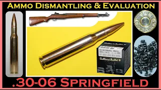 .30-06 Springfield Deconstruction (S&B 180gr - V331692 / SB3006A) Ammo Dismantling & Evaluation