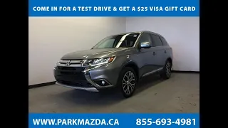 GREY 2016 Mitsubishi Outlander  Review Sherwood Park Alberta - Park Mazda