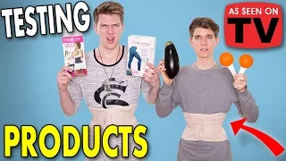 TESTING *AS SEEN ON TV* PRODUCTS Sibling Tag | Collins Key