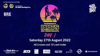 British BMX Championships 2022 - Bournemouth - Day 1