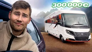 1000€ Vs 300,000€ Roadtrip Norjaan 🇳🇴