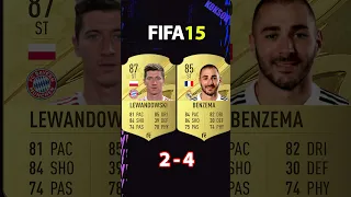 LEWANDOWSKI VS BENZEMA FIFA COMPARISON