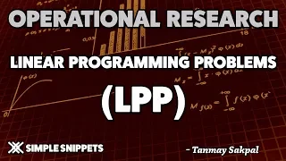 What is linear programming ? | Theory | Linear Programming Problems in Operational Research