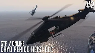 STEALTH HELICOPTER STELEN VAN EEN JACHT! (GTA V Cayo Perico Heist DLC #2)
