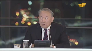 Н.Назарбаев дал интервью ведущим отечественным СМИ