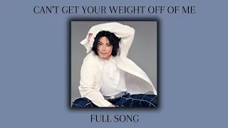 [NEW LEAK] Michael Jackosn - Get Your Weight Off Of Me (FULL SONG)