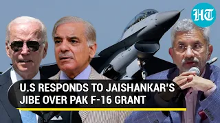 U.S defends Pak F-16 jet grant after Jaishankar's jibe; ‘Our relationship with India not…'