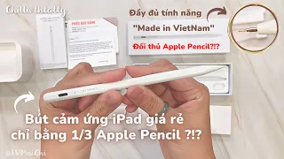 ✏️ Review Và Test Bút Cảm Ứng Việt Nam • Đối Thủ Của Apple Pencil Nhưng Giá Chỉ Bằng 1/3 • LVMaiChi