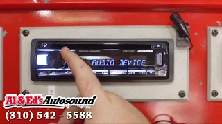 Alpine CDE 172  Bluetooth Pairing Al & Ed's Autosound