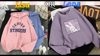 LISA OR LENA 😍💖 [Fashion & Styles & Hoodies & Outfits]