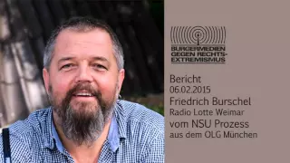 NSU-Prozess - Friedrich Burschel 06. Februar 2015