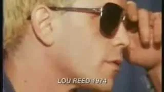 Lou Reed - Interview @ Sydney Airport, 1974 (HD)