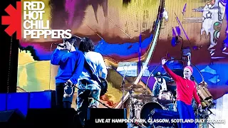 Anthony, John, and Chad - Reaction to Flea (Live at Hampden Park, Glasgow, Scotland) (July 23, 2023)