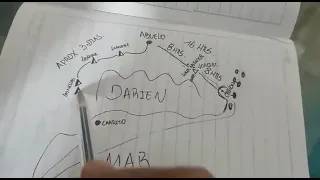 Explicacion de rutas para migrantes de Colombia a Panama Selva del Darien