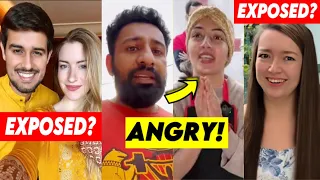 Dhruv Rathee & His Wife EXPOSED?😨 Reacts! Rajat Dalal Angry on Viral Vada Pav Girl, Russian Girl…