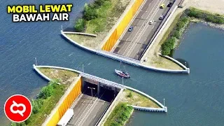 GOKIL! Jembatan Unik ini Dirancang Khusus Untuk Penyebrangan Kapal