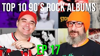 Top 10 90s Rock Albums- 90s Rock in 9 Minutes Podcast