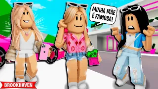 A MENINA QUE SE ACHAVA POR SER FILHA DA FAMOSA | Historinhas Brookhaven Roblox Bibi e Lud