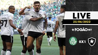 FOGÃONET LIVE: PÓS-JOGO DE PALMEIRAS 0 X 1 BOTAFOGO | 12ª RODADA DO BRASILEIRÃO-2023