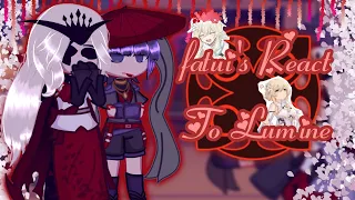 - Fatuu's React To Lumine - - Lumine fatui Harem - - {React}