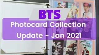 Sorting New BTS Photocards - Jan 2021