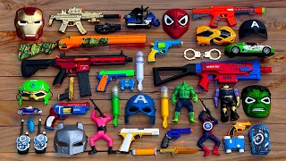 Looking for Different Model Spider Man Action Series Guns & Equipment, Ironman Hulk & Spiderman Mask