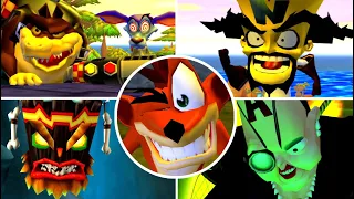 Crash Twinsanity All Bosses (PS2, XBOX)