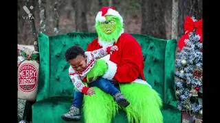 The grinch photo shoot