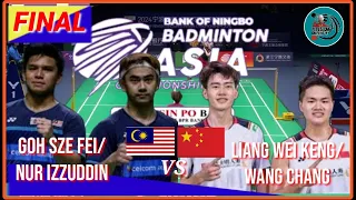 GOH/NUR( MAS) VS LIANG/WANG (CHN) || FINAL ASIA CHAMPIONSHIP 2024