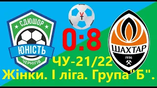 17.10.2021р. Юність (Чернігів) - Шахтар (Донецьк). Рахунок 0-8.