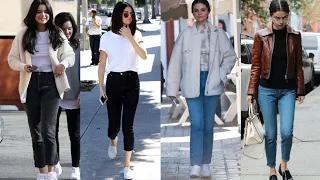 Selena Gomez comfortable street style looks 2022  #selenagomez #streetstyle