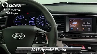 Used 2017 Hyundai Elantra SE, Red Lion, PA F36205A