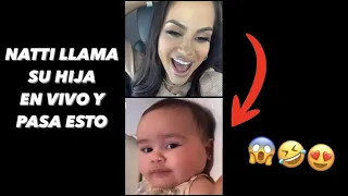 Natti Natasha llama a Su Hija Vida Isabelle En Vivo Instagram y Pasa Esto 😱