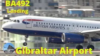 British Airways Lands After a Sharp Right Turn at Gibraltar Airport