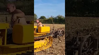 caterpillar d2 ploughing