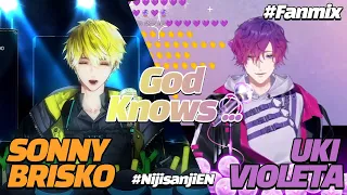 【Fanmade Mix】 God Knows... 【Sonny Brisko & Uki Violeta】